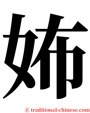 㚴 serif font