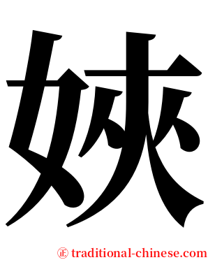 㛍 serif font