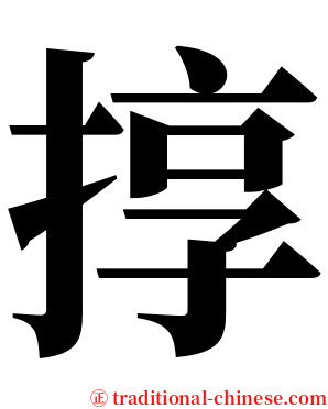 㨃 serif font