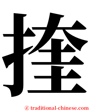 㨒 serif font