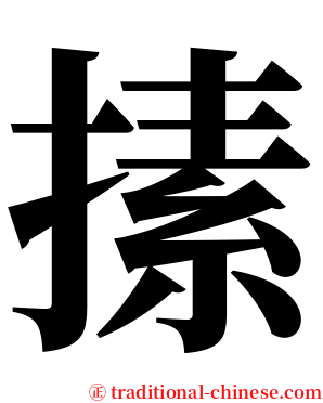 㨞 serif font