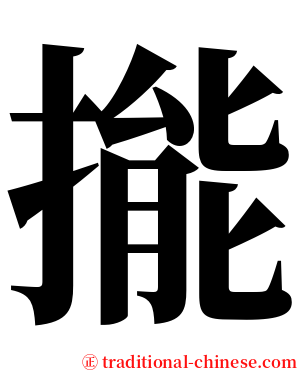 㨢 serif font