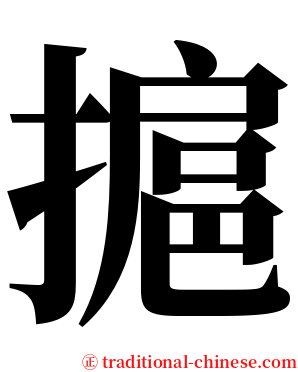 㨭 serif font