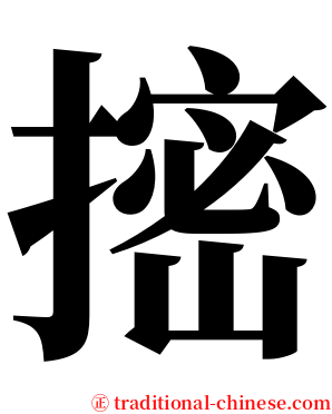 㨸 serif font