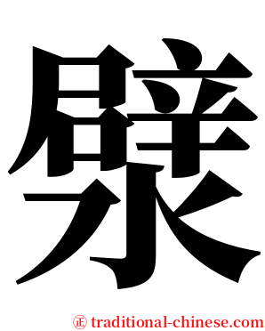 㵨 serif font