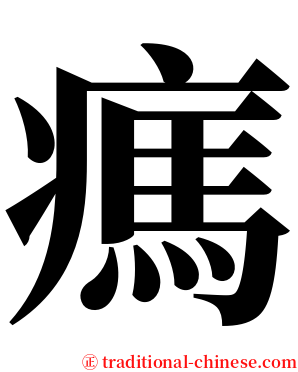 㾺 serif font
