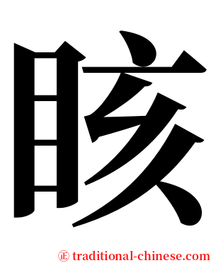 䀭 serif font