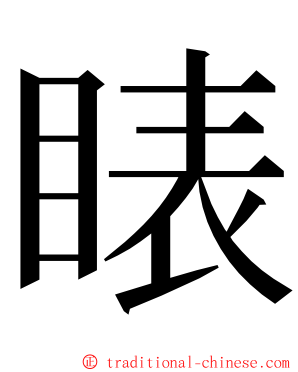 䁃 ming font