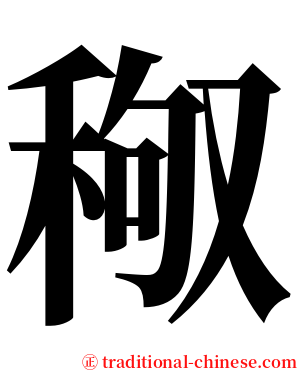 䅓 serif font