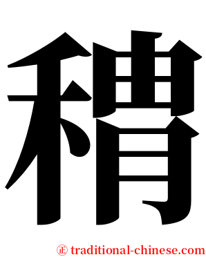 䅢 serif font