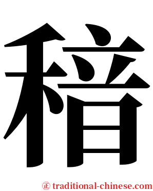䅧 serif font