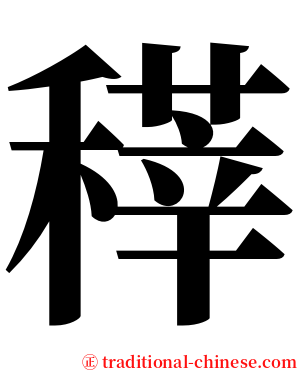 䅸 serif font
