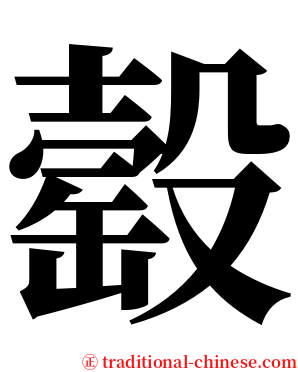 䍍 serif font