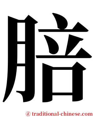 䏽 serif font