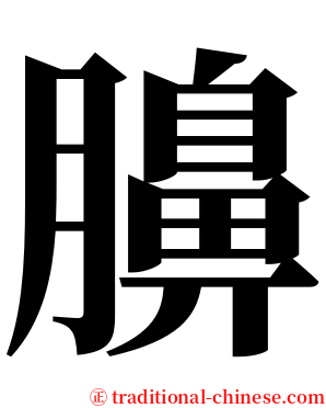 䑄 serif font