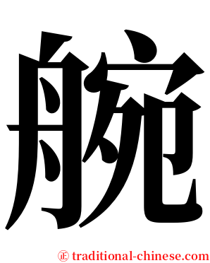 䑱 serif font