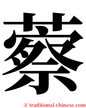 䕓 serif font