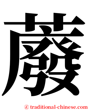 䕠 serif font