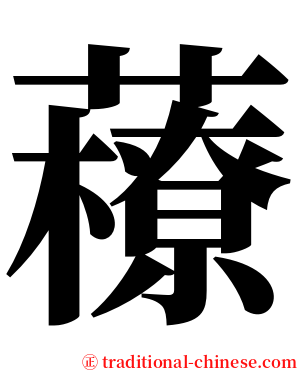 䕩 serif font