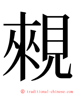 䚅 ming font