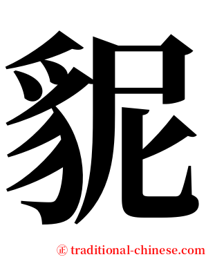 䝚 serif font
