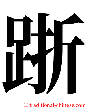 䟷 serif font