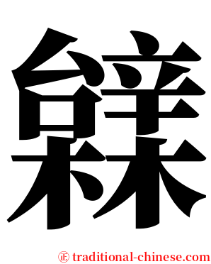 䢄 serif font
