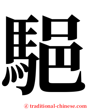 䣖 serif font