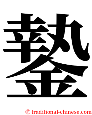 䥍 serif font