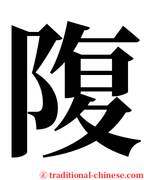 䧗 serif font