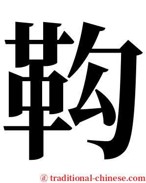 䩓 serif font