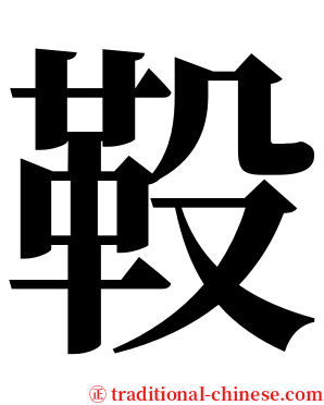 䩔 serif font