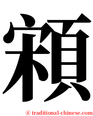 䫅 serif font