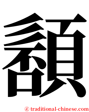 䫠 serif font