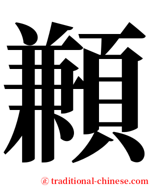 䫡 serif font
