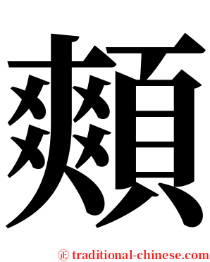 䫪 serif font