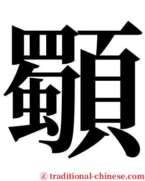 䫳 serif font
