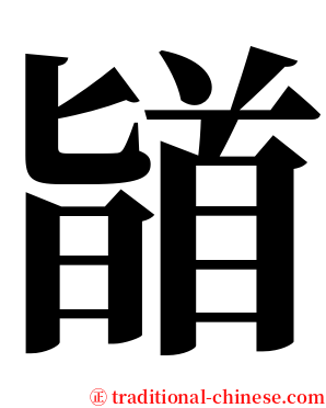 䭫 serif font