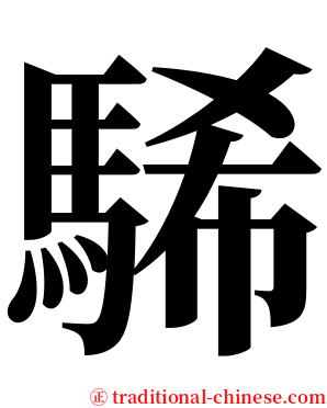 䮎 serif font