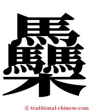 䯂 serif font