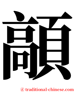 䯪 serif font