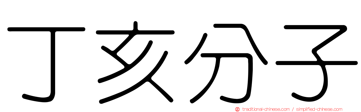 丁亥分子