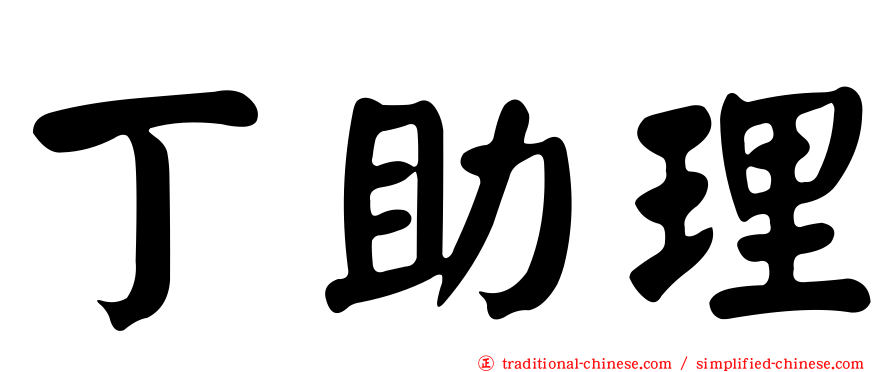 丁助理