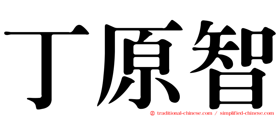 丁原智