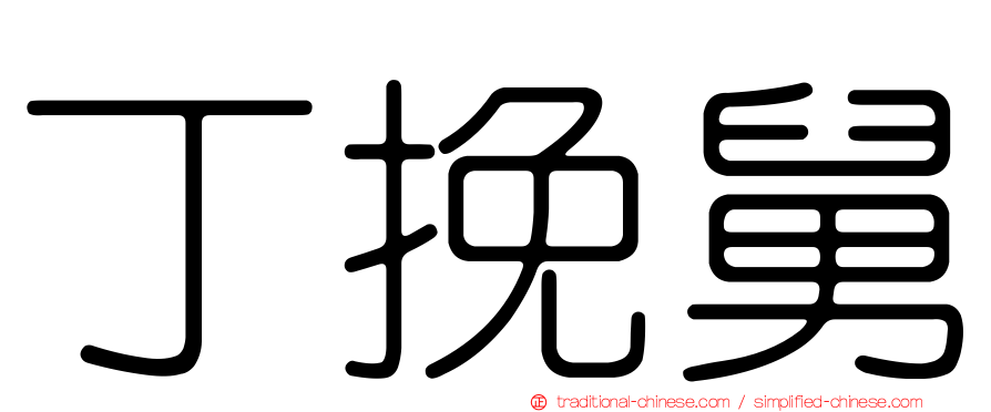 丁挽舅