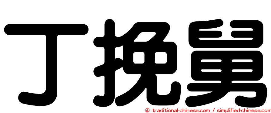 丁挽舅