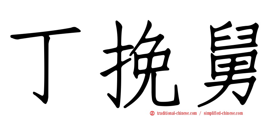 丁挽舅