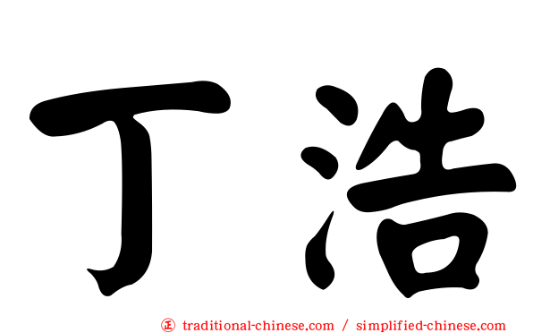 丁浩