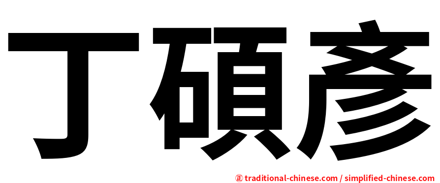 丁碩彥