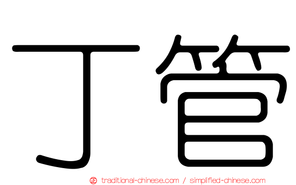 丁管